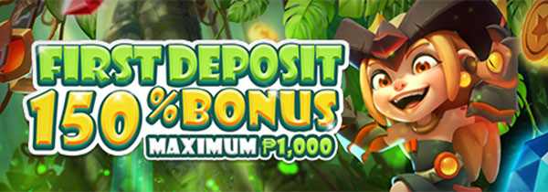 150% Daily First Deposit Bonus, Maximum Bonus ?1000