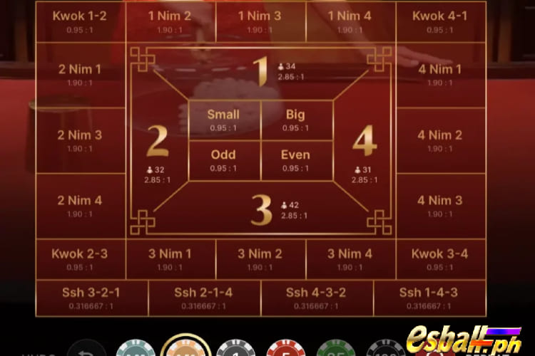 Fan Tan Live Casino, Fantan Game, Evolution Fan Tan