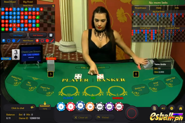 Baccarat Live Casino, Ezugi Baccarat Game Rules