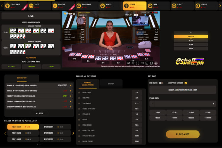 Terms and Definitions in?TVBet Poker Bet Online game