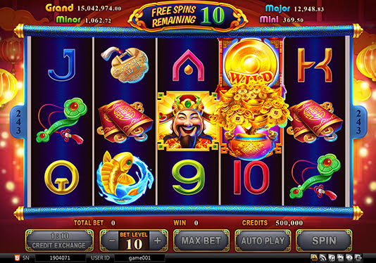 Tuntunin sa Pian Cai Shen Slot Game, Mga Features ng Pian Cai Shen Slot Machine