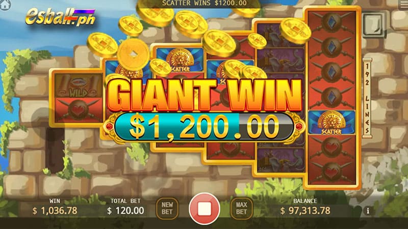 KA Alexander the Great Slot Big Win