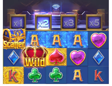 PG Majestic Treasures Slot Machine Features And Symbols - Multiplier