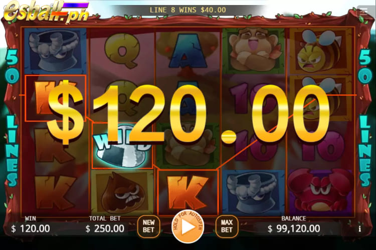 5 Cartoon Themed Slot Machines-Monkey and Crab Slot Game