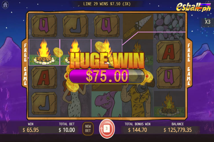 5 Cartoon Themed Slot Machines-Stone Age Slot Games