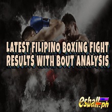 Pinakabagong Resulta ng Filipino Boxin...