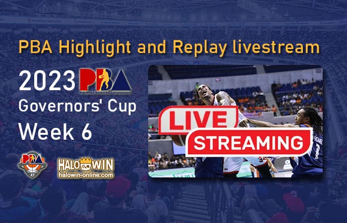 PBA Highlights 2023 Governors Cup Ika-6 na laro para sa lahat ng bidyo 